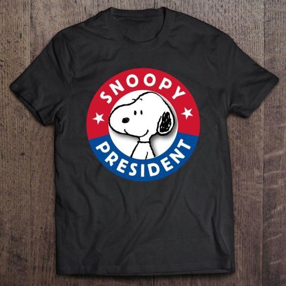 Other - Peanuts Snoopy For President T-Shirt, Snoopy Graphics Unisex T-shirt